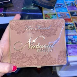 too faced natural matte palette